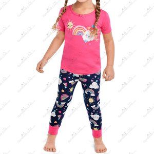 Gymboree Rainbows and Clouds Gymmies Size 7